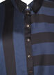 Satin shirt with stripes, Spellbound w. Black, Packshot image number 2