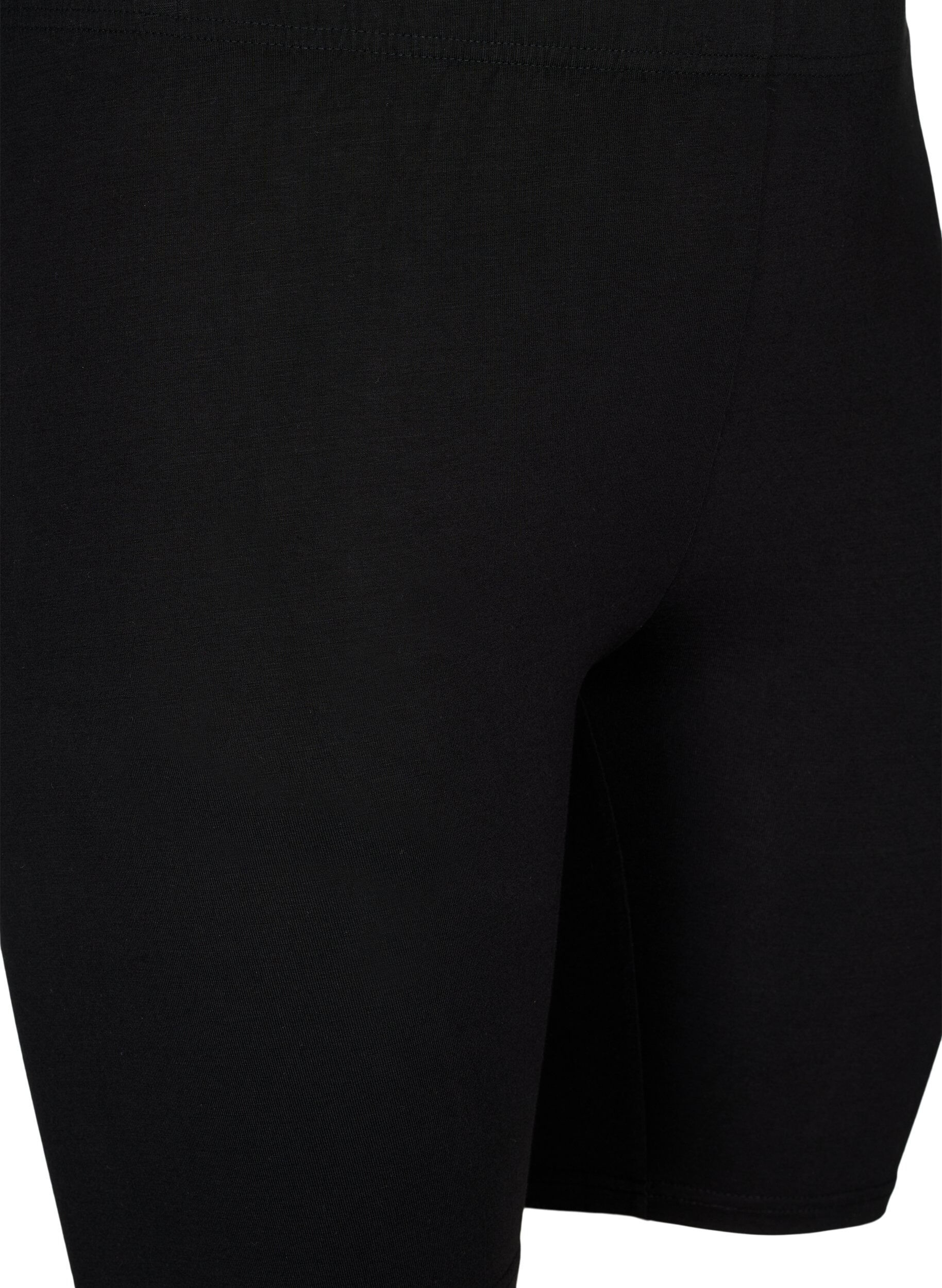Zizzifashion2-pack viscose cycling shorts, Black, Packshot image number 2
