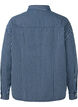Striped denim shirt with chest pockets, Blue Denim Stripe, Packshot image number 1