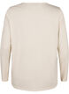 Long-sleeved T-shirt with round neck, Oatmeal Mel., Packshot image number 1
