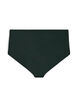 High-waisted bikini briefs with draping, Green, Packshot image number 1