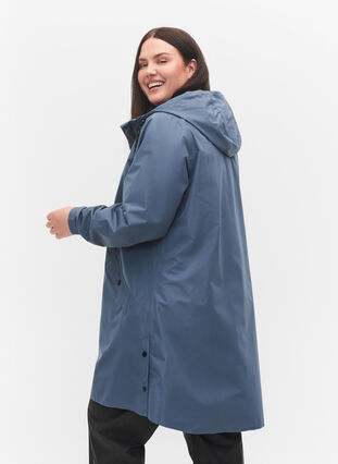 Raincoat with pockets and hood, Bering Sea, Model image number 1