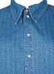 Denim shirt with rhinestones, Light Blue Denim, Packshot image number 2
