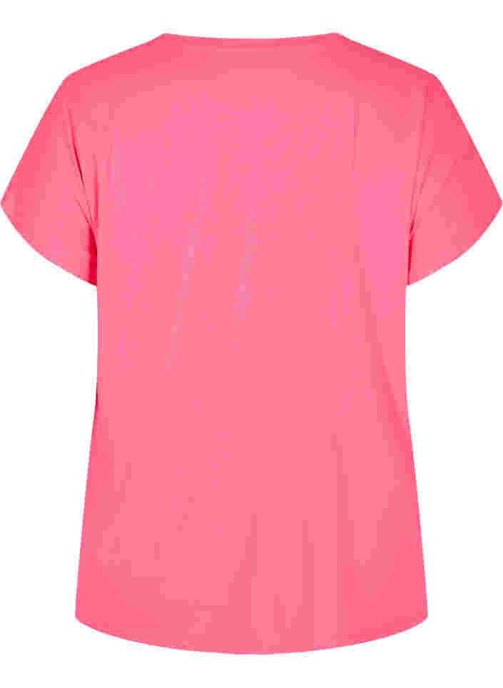 T-shirt, Neon pink, Packshot image number 1