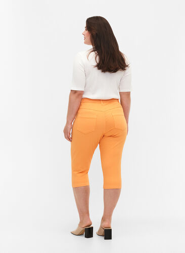 Close-fitting Emily capri trousers, Mock Orange, Model image number 1
