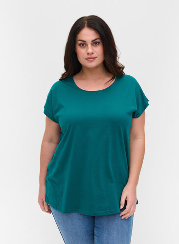 Cotton mix t-shirt, Everglade, Model image number 0