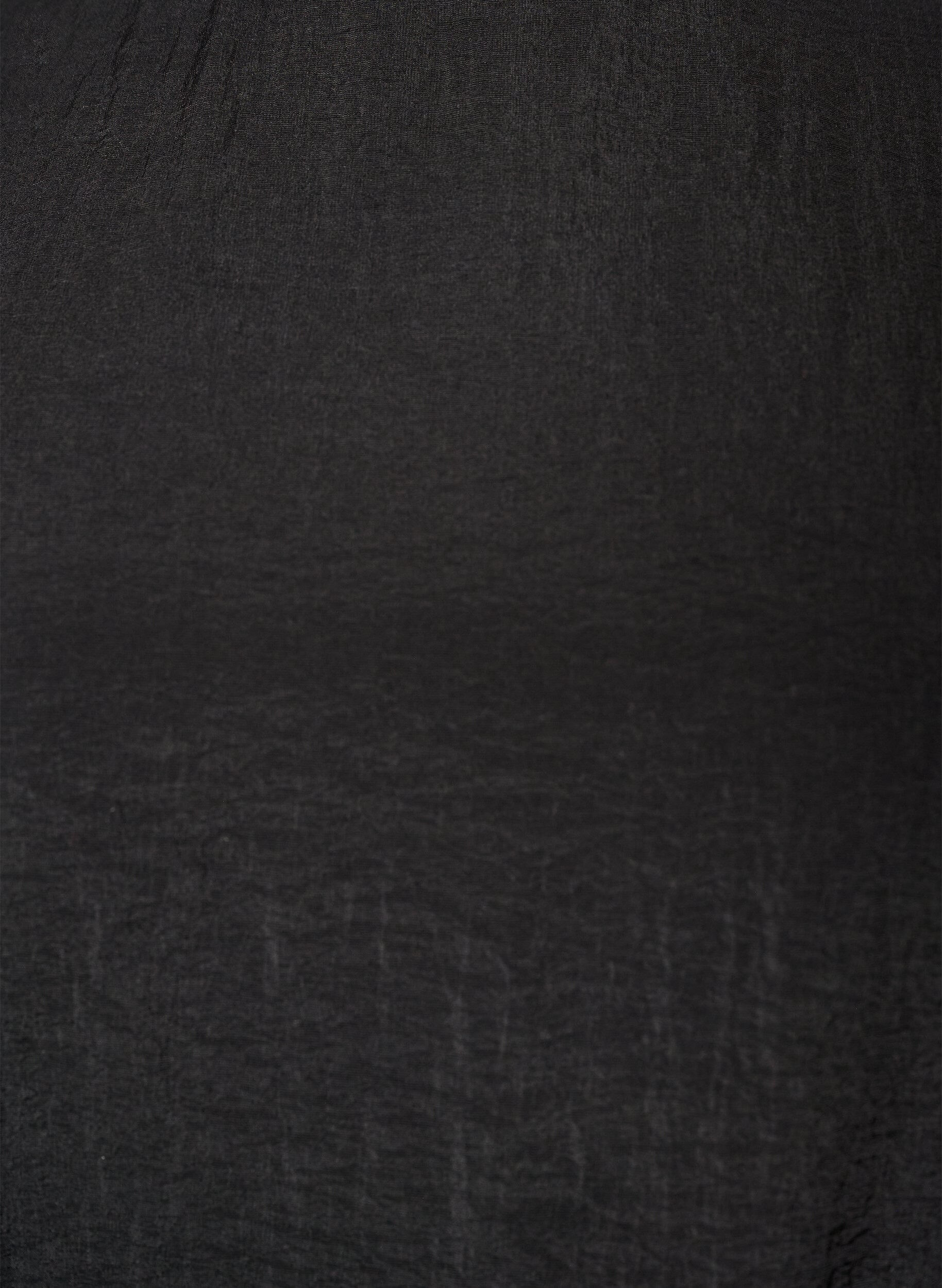 ZizzifashionAnkle-length dress with flutter sleeves and tie-waist, Black, Packshot image number 2