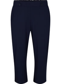 Ankle length trousers with loose fit