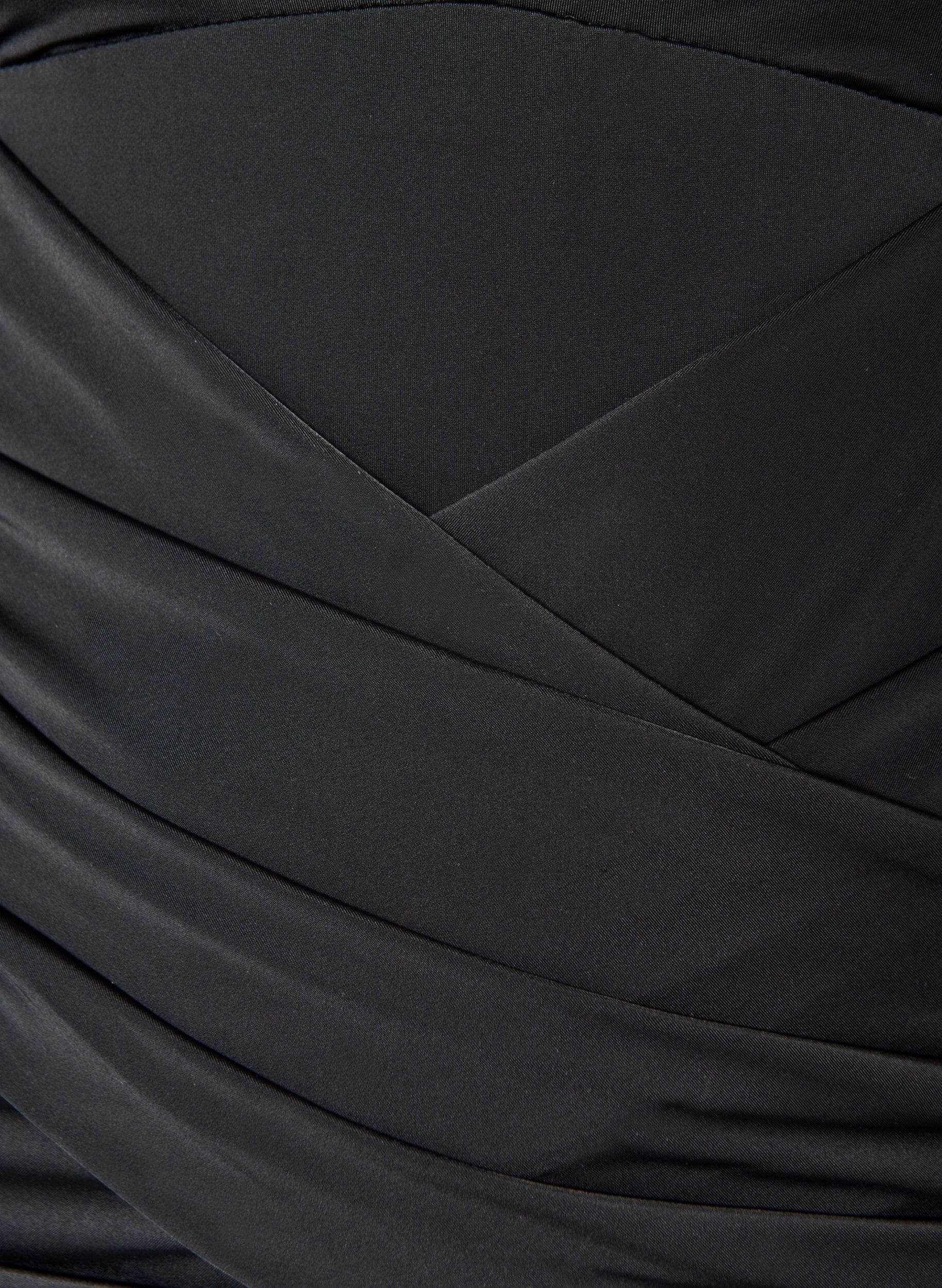 ZizzifashionSwimsuit with a draped cross detail, Black, Packshot image number 2