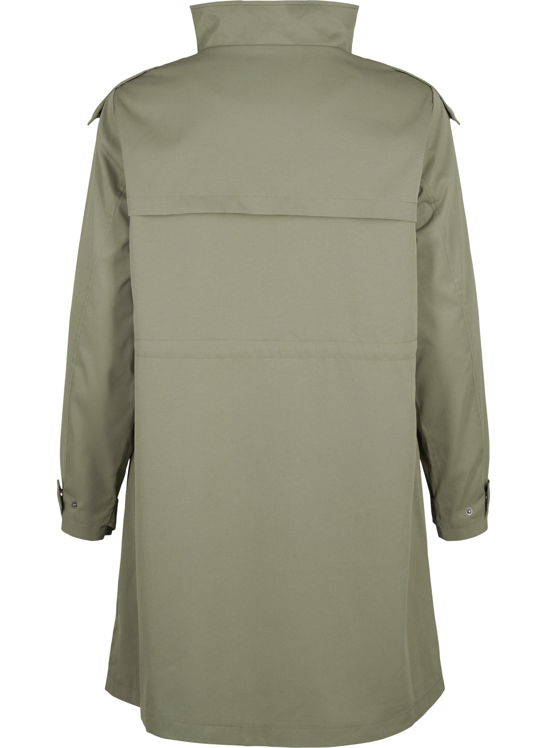 Zizzifashion Water-resistant parka jacket, Green, Packshot image number 1