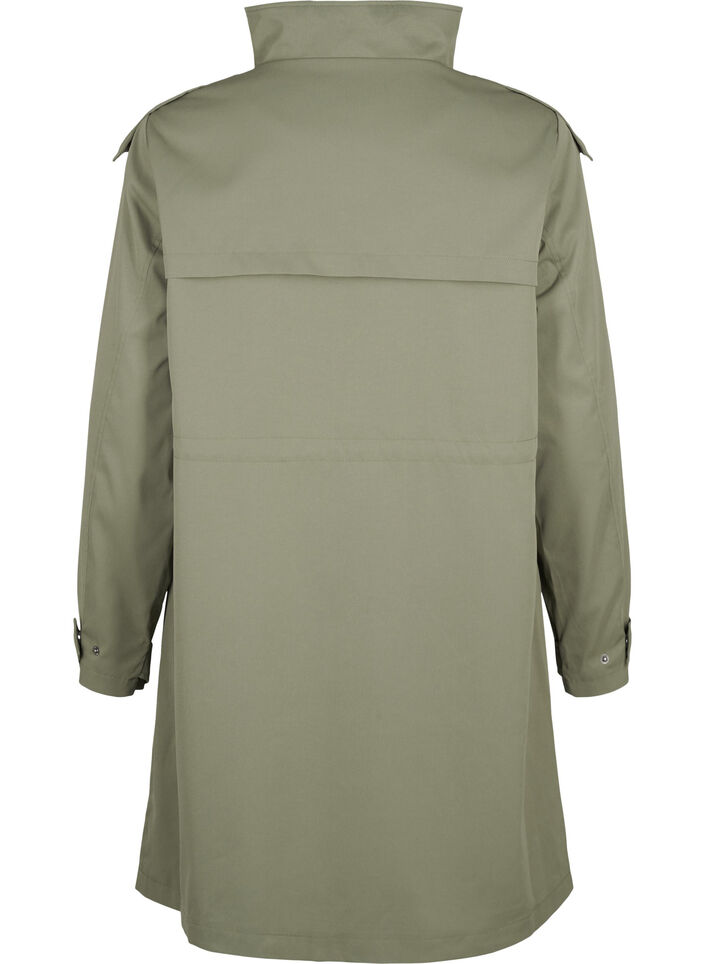 Water-resistant parka jacket, Green, Packshot image number 1