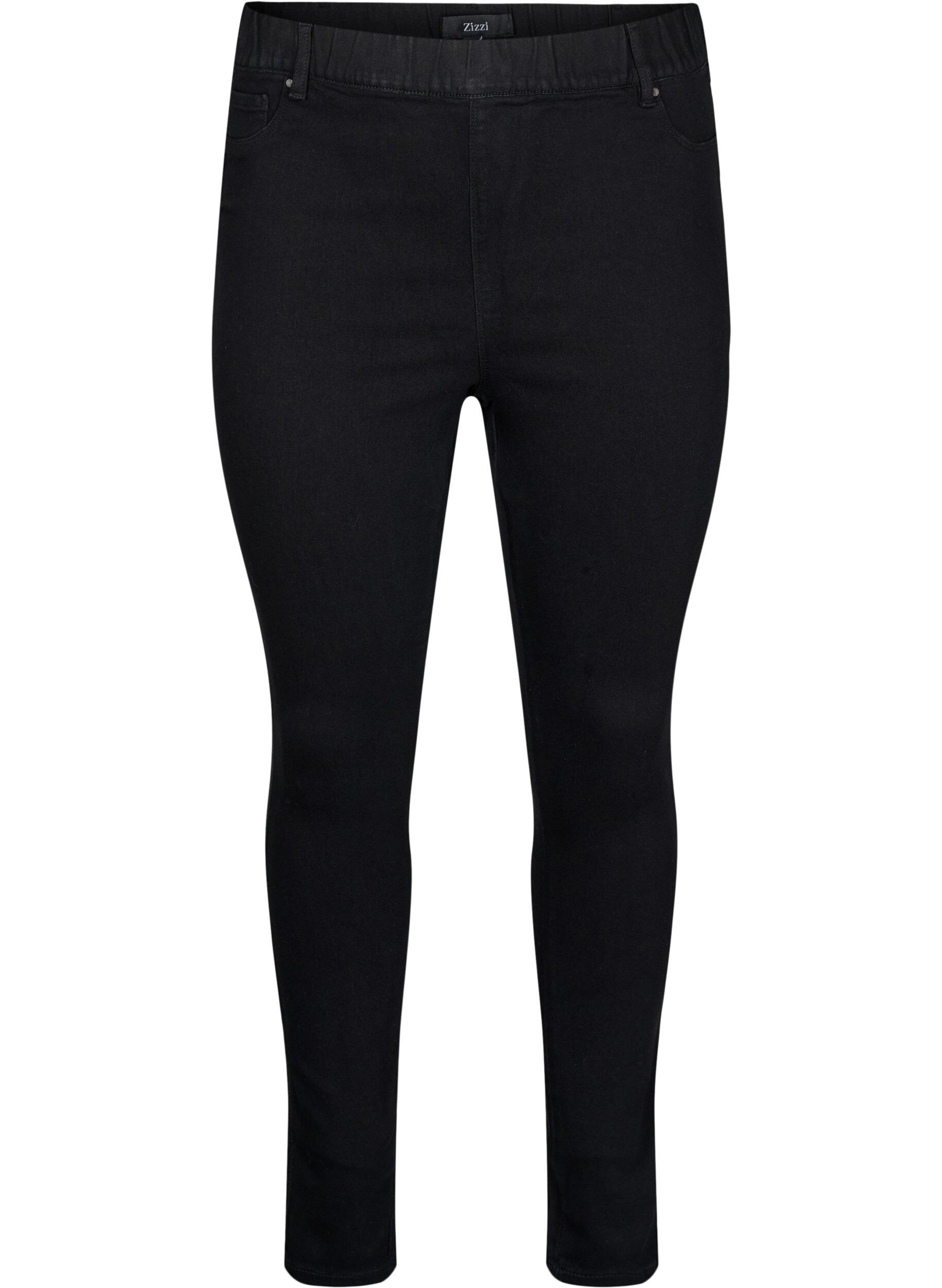 High-waisted jeggings