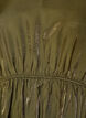 Shiny viscose blouse with peplum effect, Green, Packshot image number 2