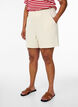 Shorts with pockets and loose fit, Beige, Model image number 3