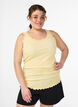 Top with lace trim, Yellow, Model image number 0