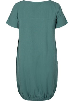 Short sleeve cotton dress, Sea Pine, Packshot image number 1