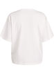 Oversized T-shirt with half sleeves, White, Packshot image number 1