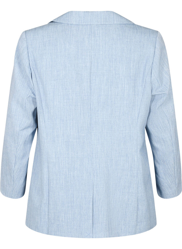 Melange blazer with button closure, Infinity , Packshot image number 1