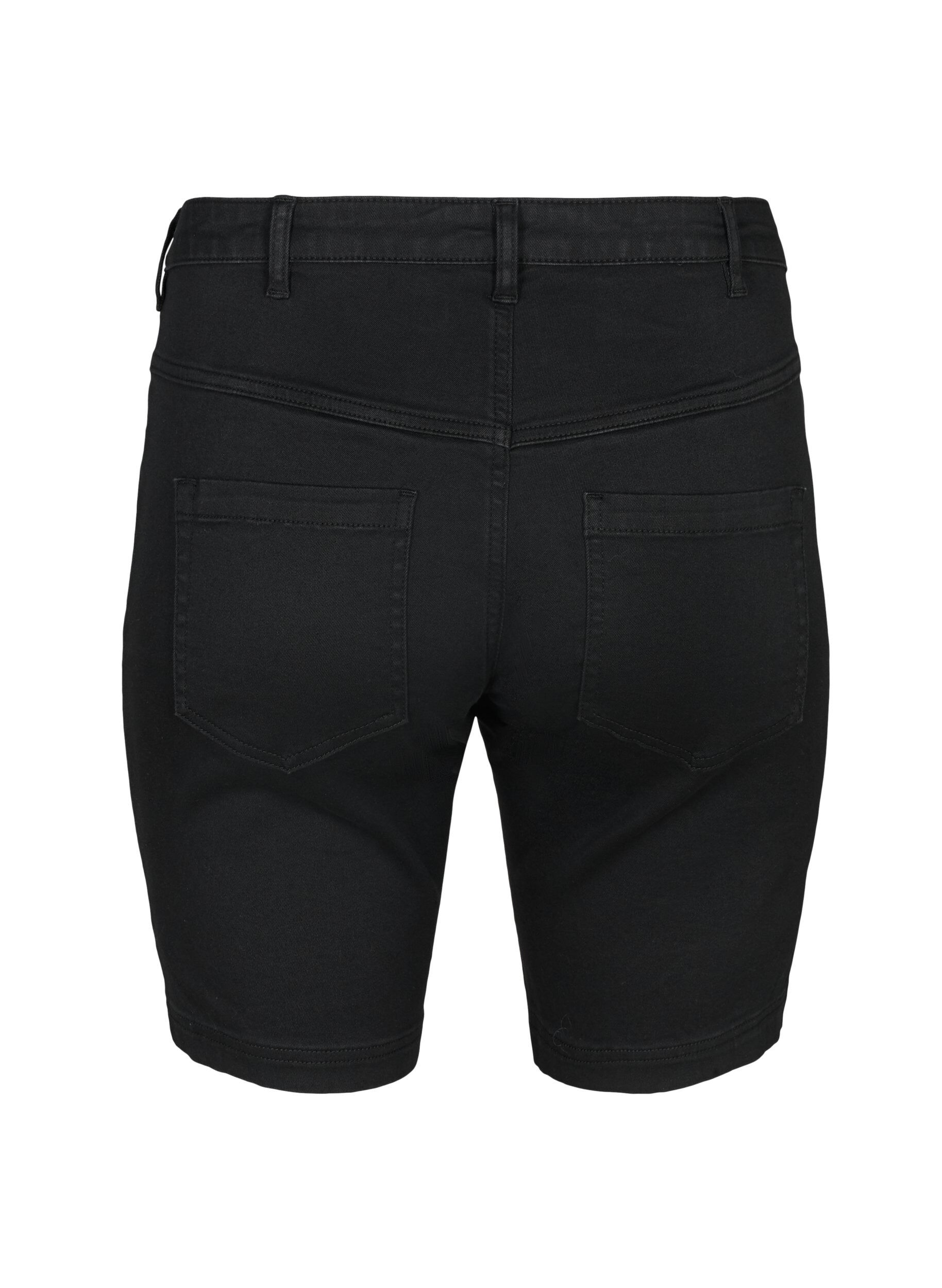 ZizzifashionSlim fit Emily shorts with regular waist, Black, Packshot image number 1