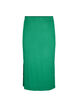 Slim fit midi skirt in viscose, Green, Packshot image number 0