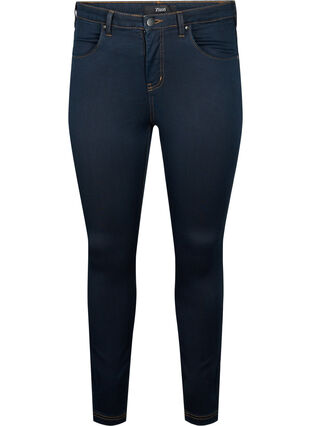 Super slim Amy jeans with high waist, Tobacco Un, Packshot image number 0