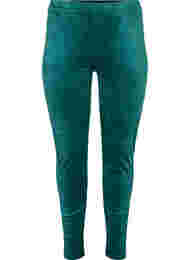 One coloured velour leggings, Ponderosa Pine, Packshot