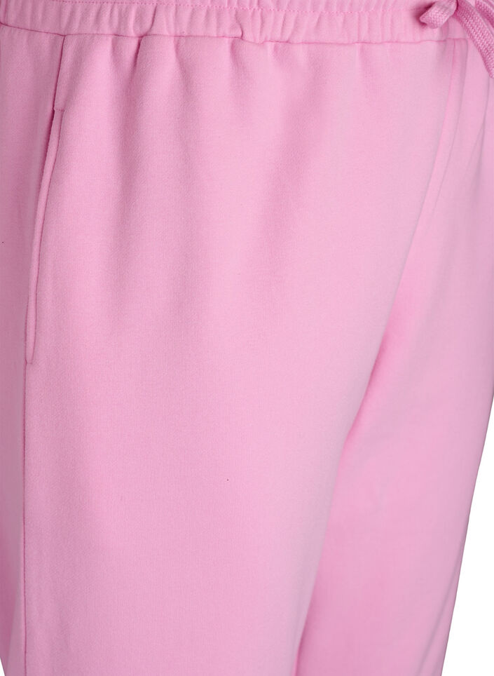 High-waisted joggers, Pink, Packshot image number 2