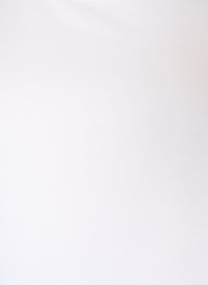 Boxy cotton T-shirt, White, Packshot image number 2