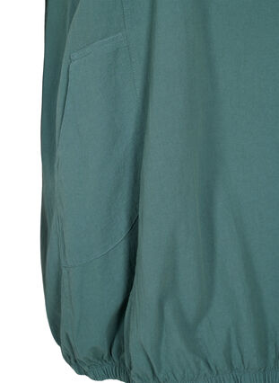 Sleeveless cotton dress, Sea Pine, Packshot image number 3