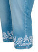 High-waisted Amy knickers with embroidery, Light blue denim, Packshot image number 3