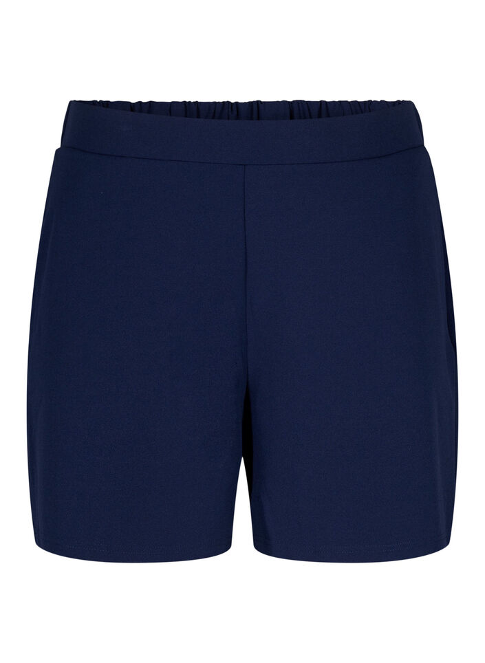 FLASH - Loose shorts with pockets, Blue, Packshot image number 0