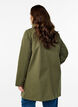 Water-repellent A-line spring jacket, Green, Model image number 2