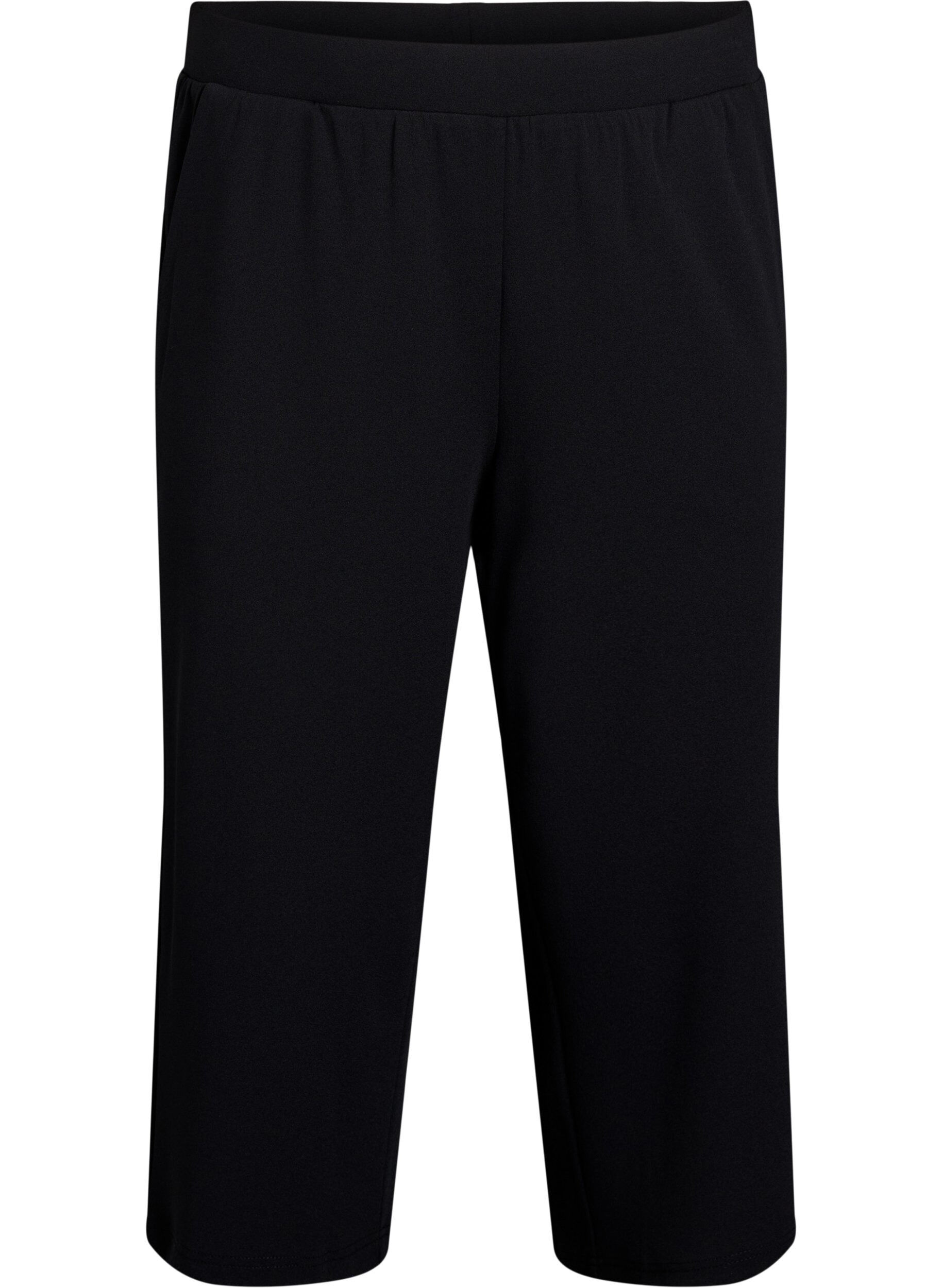 Zizzifashion High-waisted knickers with a loose fit, Black, Packshot image number 0