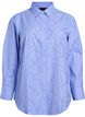 Shirt with stripes and studs, Blue, Packshot image number 0