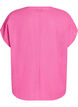Loose blouse with cap sleeves, Pink, Packshot image number 1