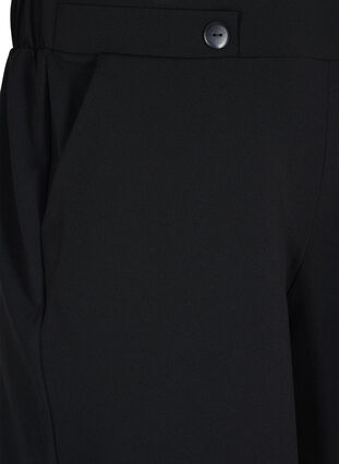 Shorts with pockets and loose fit, Black, Packshot image number 2