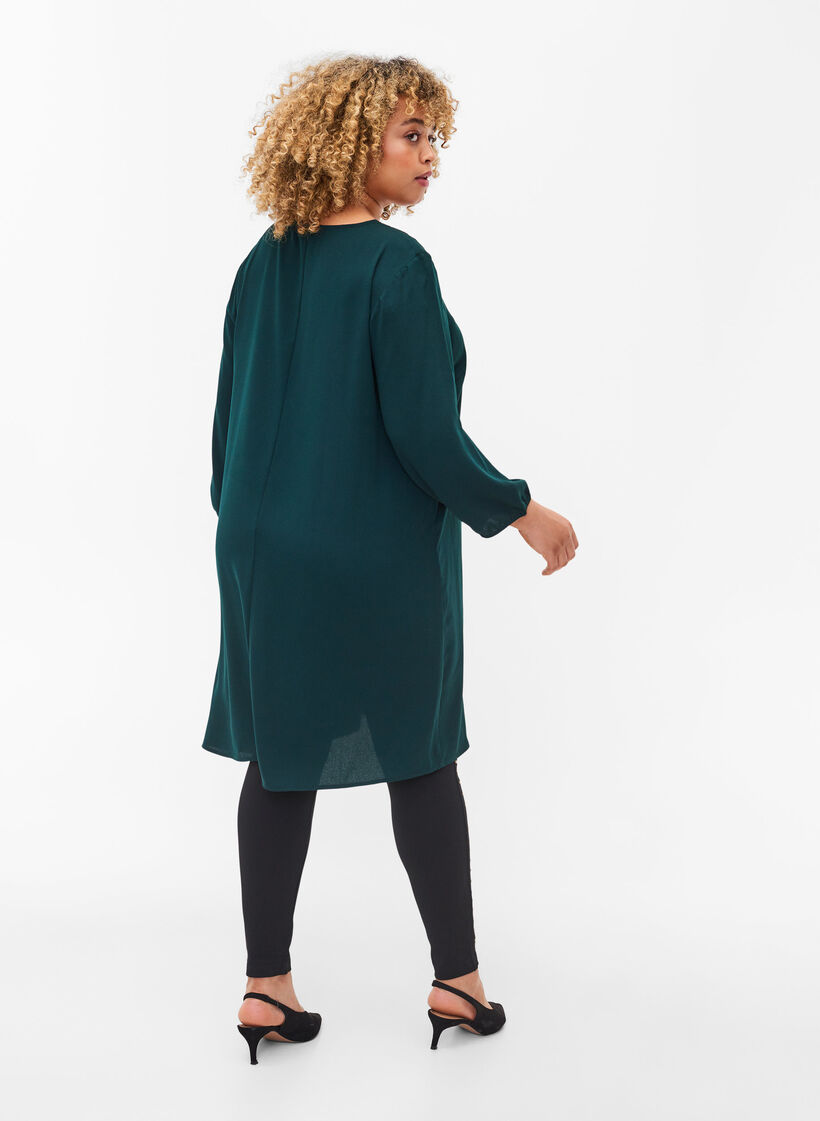 Leggings with pearls, Black, Model image number 1