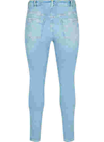 High waisted Amy jeans with super slim fit, Light blue, Packshot image number 1