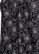 Knee-length strap dress in organic cotton, Black, Packshot image number 2