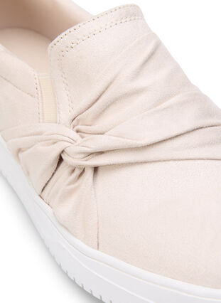 Wide fit slip-on with knot detail, French Oak, Packshot image number 3