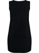 Sleeveless dress with slim fit, Black, Packshot image number 1