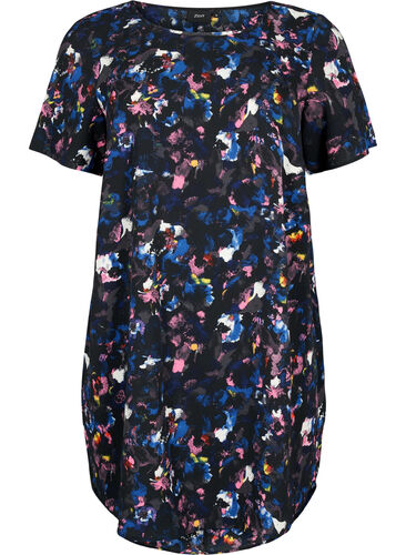 Dress with short sleeves, Graphical Ditzy, Packshot image number 0