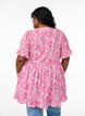 Tunic with ruffles and paisley print, Pink, Model image number 2