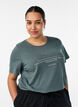 T-shirt with motif, Green, Model image number 0