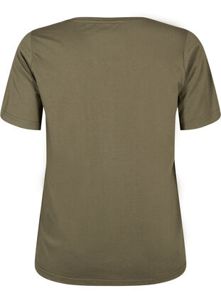 FLASH - T-shirt with motif, Ivy Green, Packshot image number 1