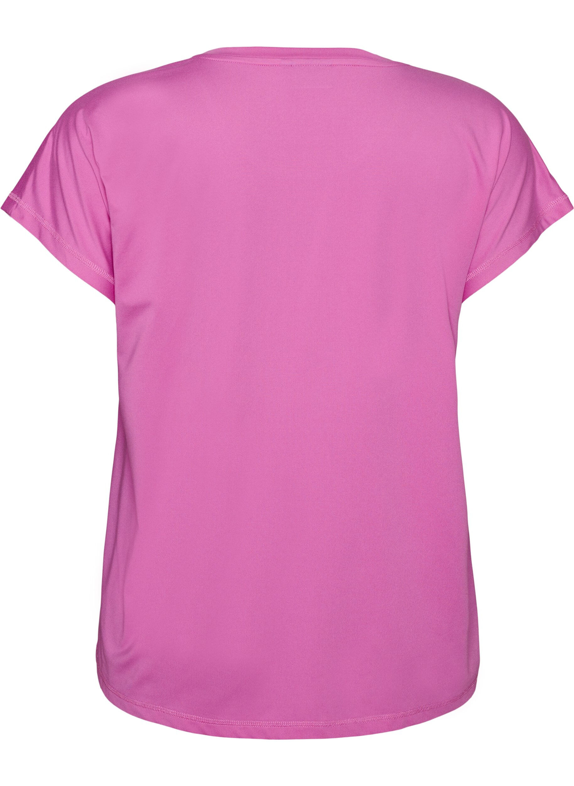 ZizzifashionSolid-coloured training T-shirt, Purple, Packshot image number 1