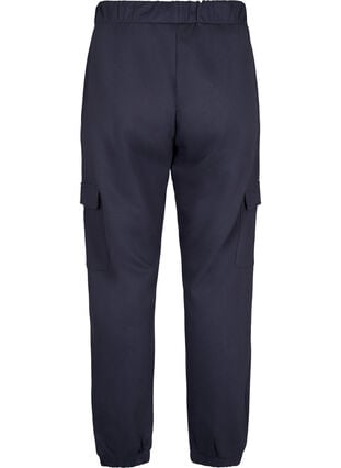 Sweatpants with cargo pockets, Ombre Blue, Packshot image number 1