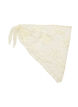 Triangular lace scarf, Beige, Packshot image number 0