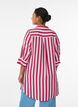 Short dress with collar and chest pocket, Pink, Model image number 2
