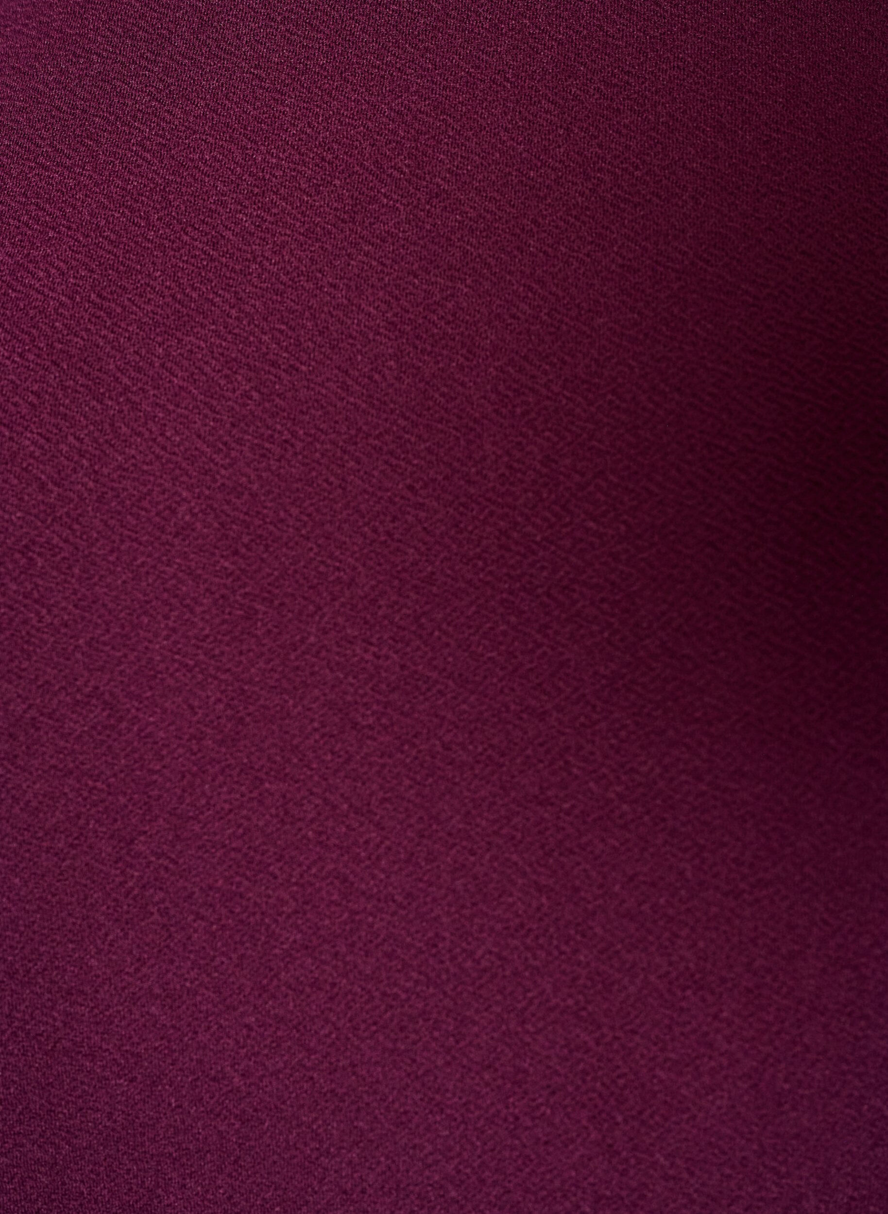ZizzifashionTunic with asymmetric lace trim, Purple, Packshot image number 2